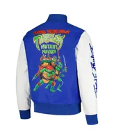 Men's Freeze Max Royal Teenage Mutant Ninja Turtles Turtle Power Varsity Full-Snap Jacket