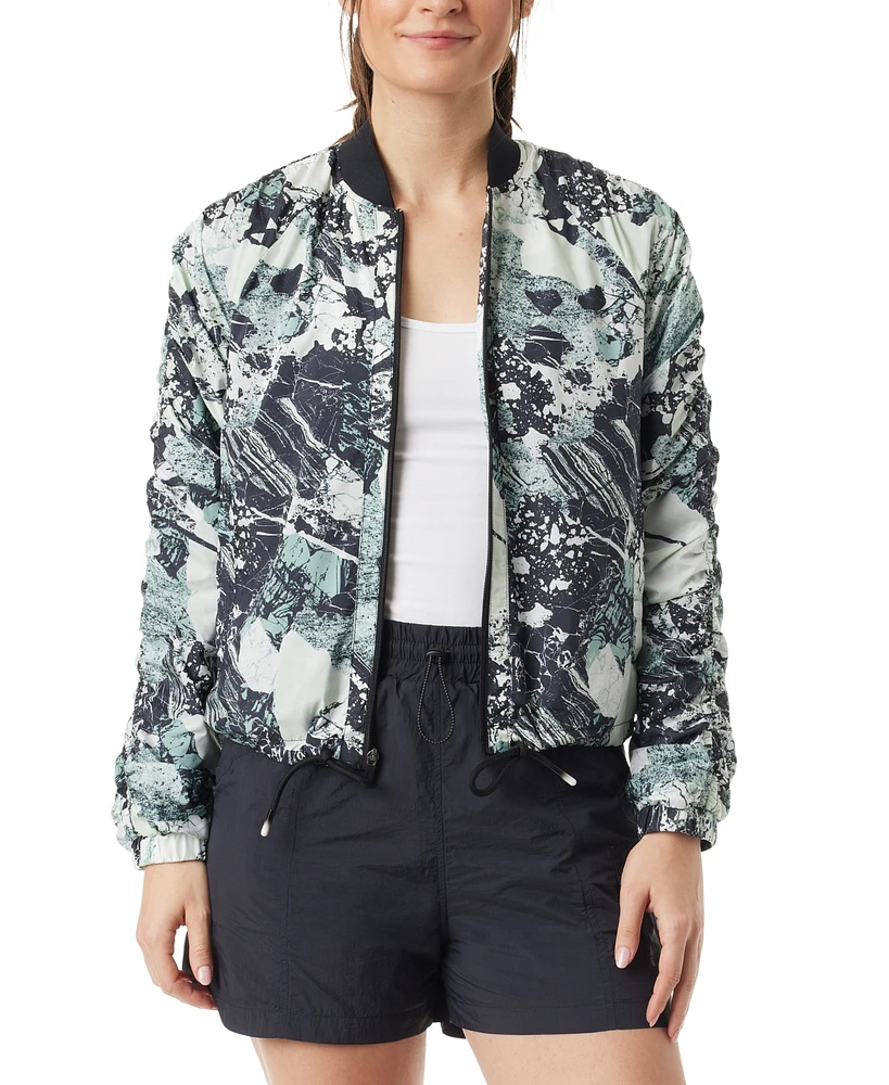 Bass Outdoor Women's Printed Packable Bomber Jacket