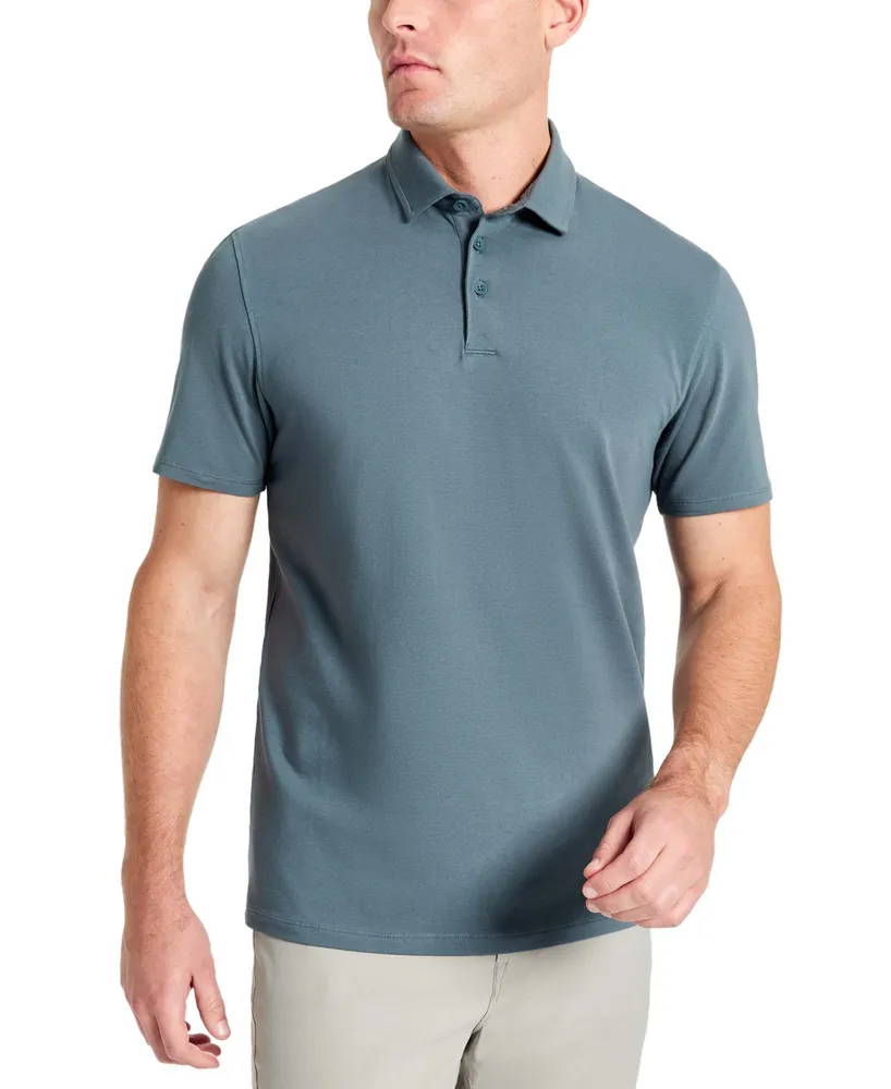 Kenneth Cole Men's Performance Button Polo