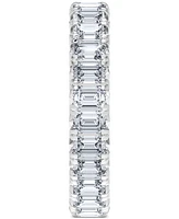 Diamond Emerald-Cut Eternity Band (3 ct. t.w.) 14k Gold (Also Platinum)