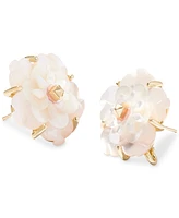 Kendra Scott 14k Gold-Plated Color Flower Convertible Statement Earrings