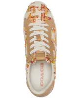 Coach Women's Lowline Signature Tweed Sneakers