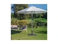 20 Inches Patio Umbrella Base with 4 Adjustable Footpads