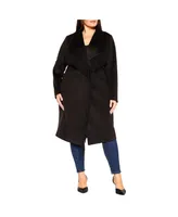 City Chic Plus Amelia Coat