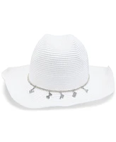 Bellissima Millinery Collection Women's Wifey Rhinestone Cowgirl Hat