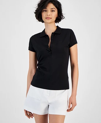 Guess Women's Short-Sleeve Polo Shirt