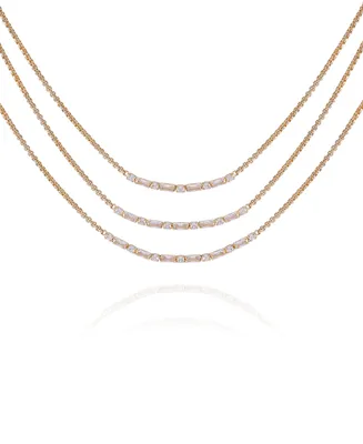 Vince Camuto Gold-Tone Multi Layered Necklace