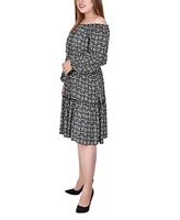 Ny Collection Plus Size Long Sleeve Dress