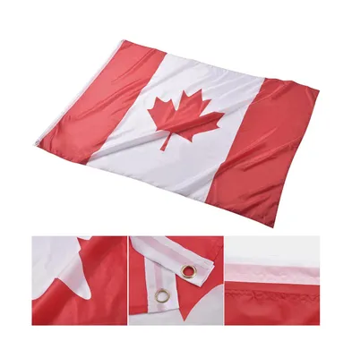 Yescom 4x6 Ft Canada Flag Polyester Fabric Fade Resistance Vivid Color Outdoor Club