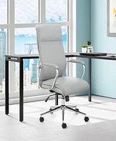 Office Star 48" Fabric, Chrome High Back Manager's Chair