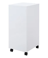 Office Star 26.75" 2 Drawer Mobile Locking Metal File Cabinet