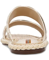 Sam Edelman Tatum Overlay Detail Double Band Flat Sandals