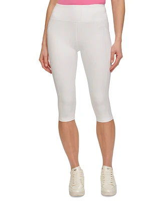 Dkny Sport Women's Balance High-Waist Capri Leggings