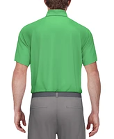 Pga Tour Men's Airflux Mesh Golf Polo Shirt