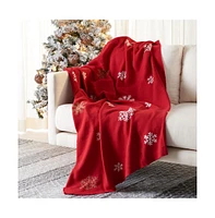 Frosty Wish Throw Blanket