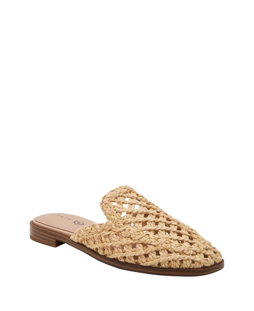 Katy Perry Women's Woven Slip-On Mules