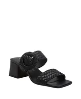 Katy Perry Women's Gemm Woven Block Heel Sandals