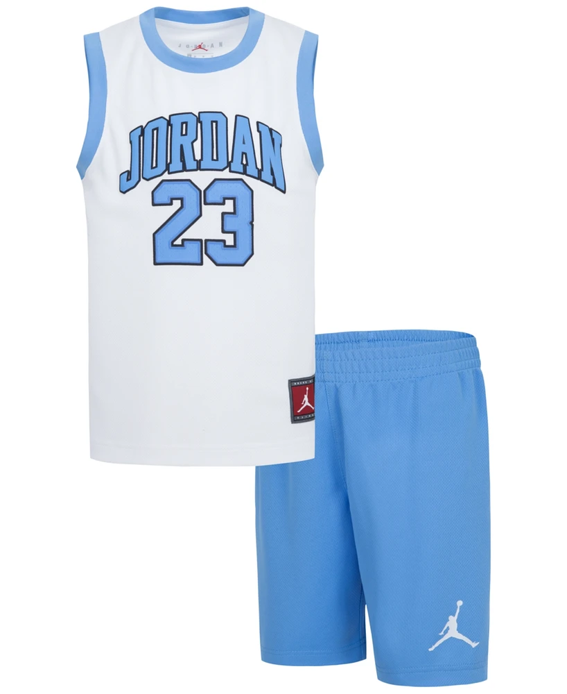 Jordan Little Boys 23 Jersey 2-Piece Set