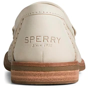 Sperry Women's Seaport Penny Leather Ivory Loafers