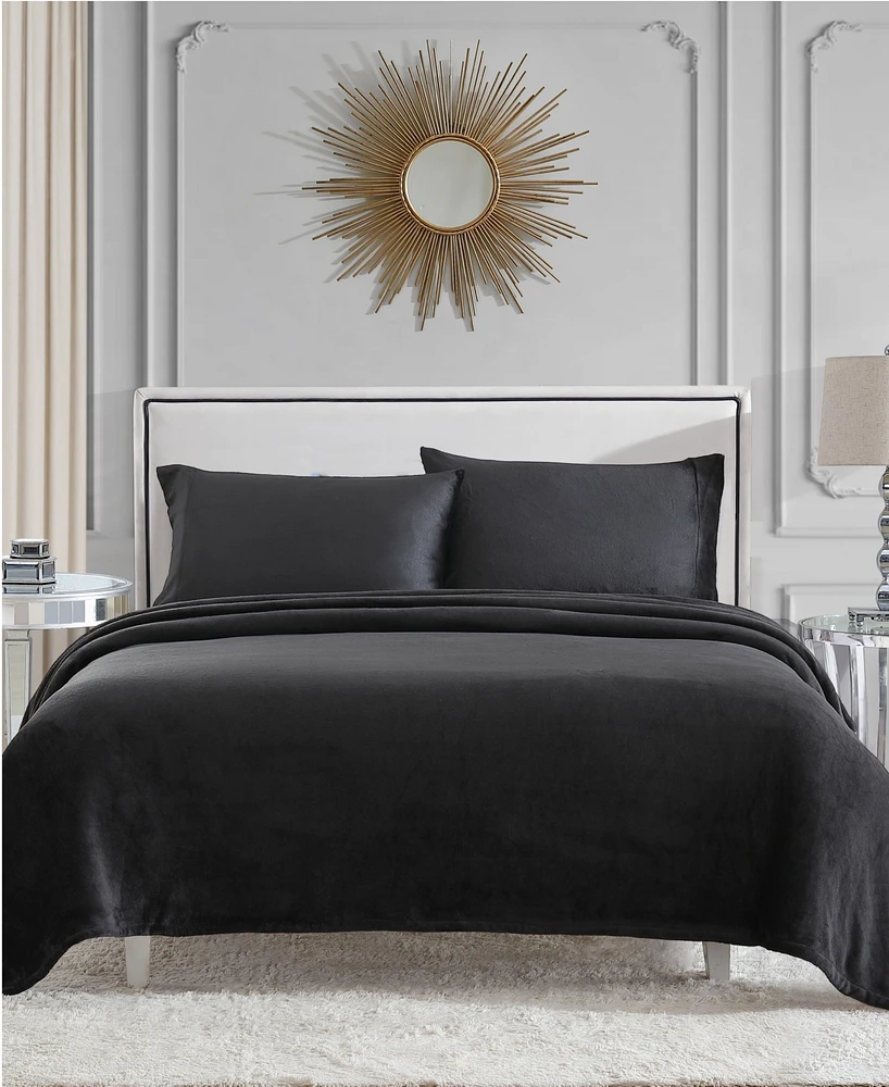 Juicy Couture Plush 4-Pc. Sheet Set, King
