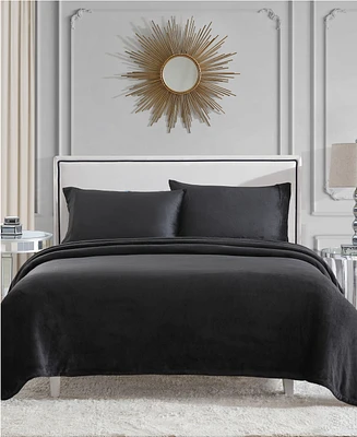 Juicy Couture Plush 4-Pc. Sheet Set, King