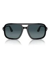 Persol Men's Polarized Sunglasses, Gradient PO3328S