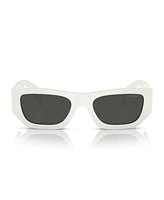 Prada Rectangular Unisex Sunglasses, Pr A01S