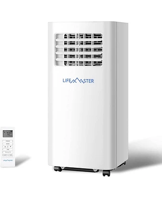 Life Master 10,000 Btu Portable Air Conditioners, Room Air Conditioner with Digital Remote for Room up to 450 Sq.Ft, 3-in