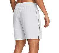 Under Armour Men's Moisture-Wicking Logo-Print 8-1/4" Tech Shorts