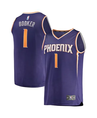Men's Fanatics Devin Booker Purple Phoenix Suns Fast Break Replica Player Jersey - Icon Edition