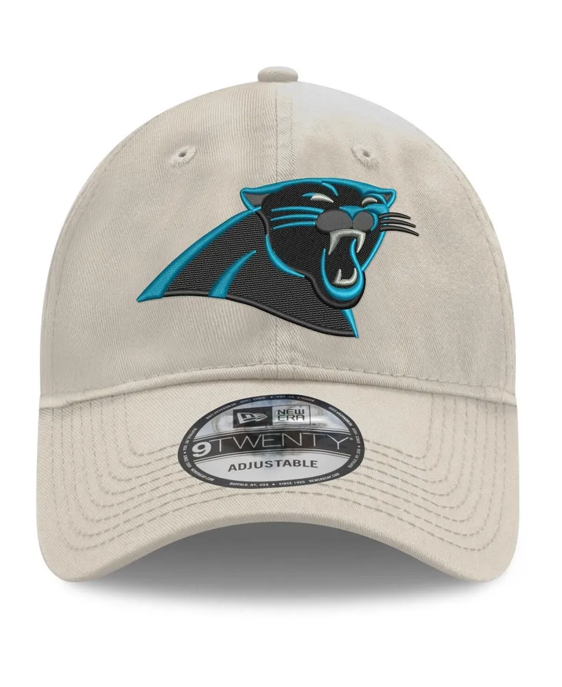 Men's New Era Khaki Carolina Panthers Playmaker 9TWENTY Adjustable Hat