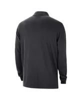 Men's Nike Black Milwaukee Bucks 2023/24 Authentic Performance Half-Zip Jacket