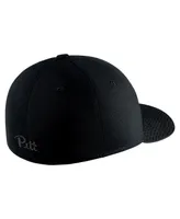 Men's Nike Pitt Panthers Triple Black Classic99 Performance Flex Hat