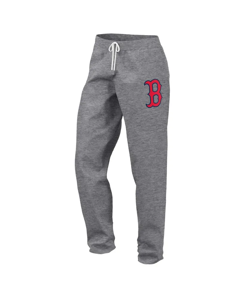 Women's Fanatics Gray Boston Red Sox Legacy Pullover Sweatshirt and Sweatpants Set