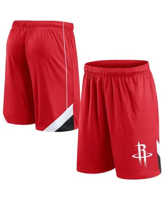 Men's Fanatics Red Houston Rockets Slice Shorts