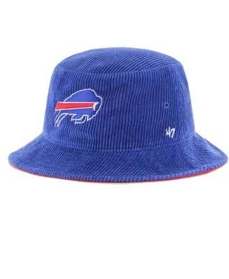 Men's '47 Brand Royal Buffalo Bills Thick Cord Bucket Hat