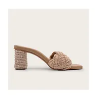 Kaanas Calliope Chunky Braided Yute-wrapped Heel