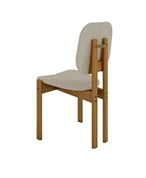 Manhattan Comfort Gales -Piece Mdf Dining Chair With Solid Wood Legs