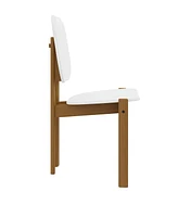 Manhattan Comfort Gales -Piece Mdf Dining Chair With Solid Wood Legs