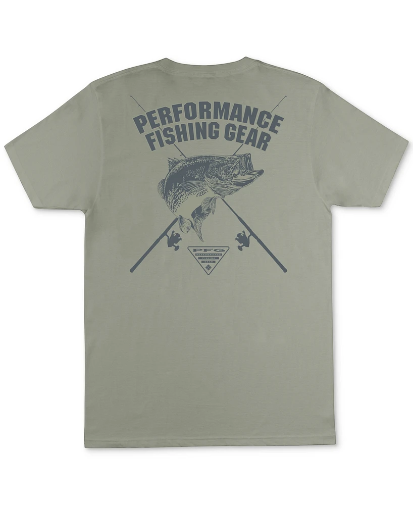 Columbia Men's Caster Performance Fishing Graphic T-Shirt