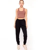 Weekend Plush Fleece Joggers For Women