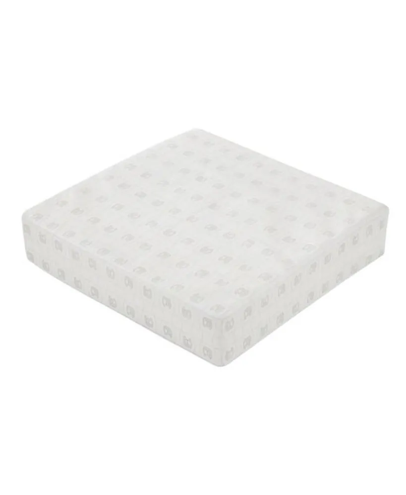 Classic Accessories Mont lake Fade safe Square Cushion Foam - White, 19 x 19 x 3 in.