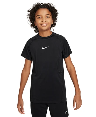 Nike Big Boys Pro Dri-fit Stretch Performance T-Shirt