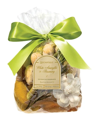 White Amaryllis Rosemary Standard Decorative Fragrance Bag