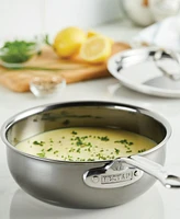 Hestan NanoBond Molecular Titanium 2-Quart Saucier with Lid