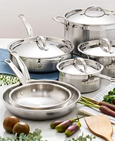 Hestan ProBond Clad Stainless Steel 10-Piece Set