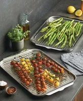 Hestan Provisions Oven Bond Try-ply, 4-Piece Set, 2 Half Sheet Pans with 2 Racks