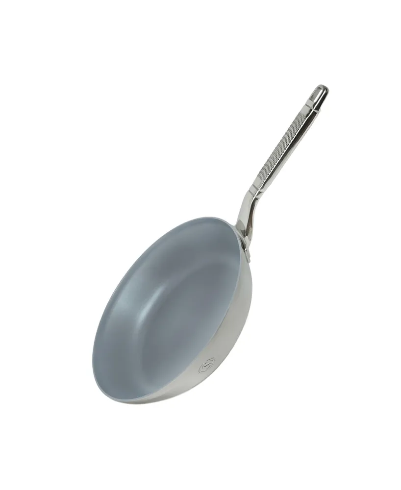 Saveur Selects Tri-ply Stainless Steel 10" Non-stick Open Fry Pan