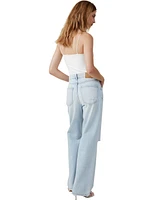 Cotton On Women's Loose Straight Jean