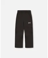 Unisex Soft-shell Splash Pants Black - Child